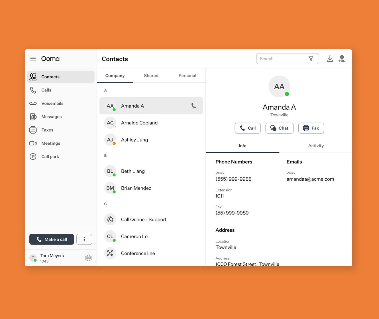 Desktop App - Softphone