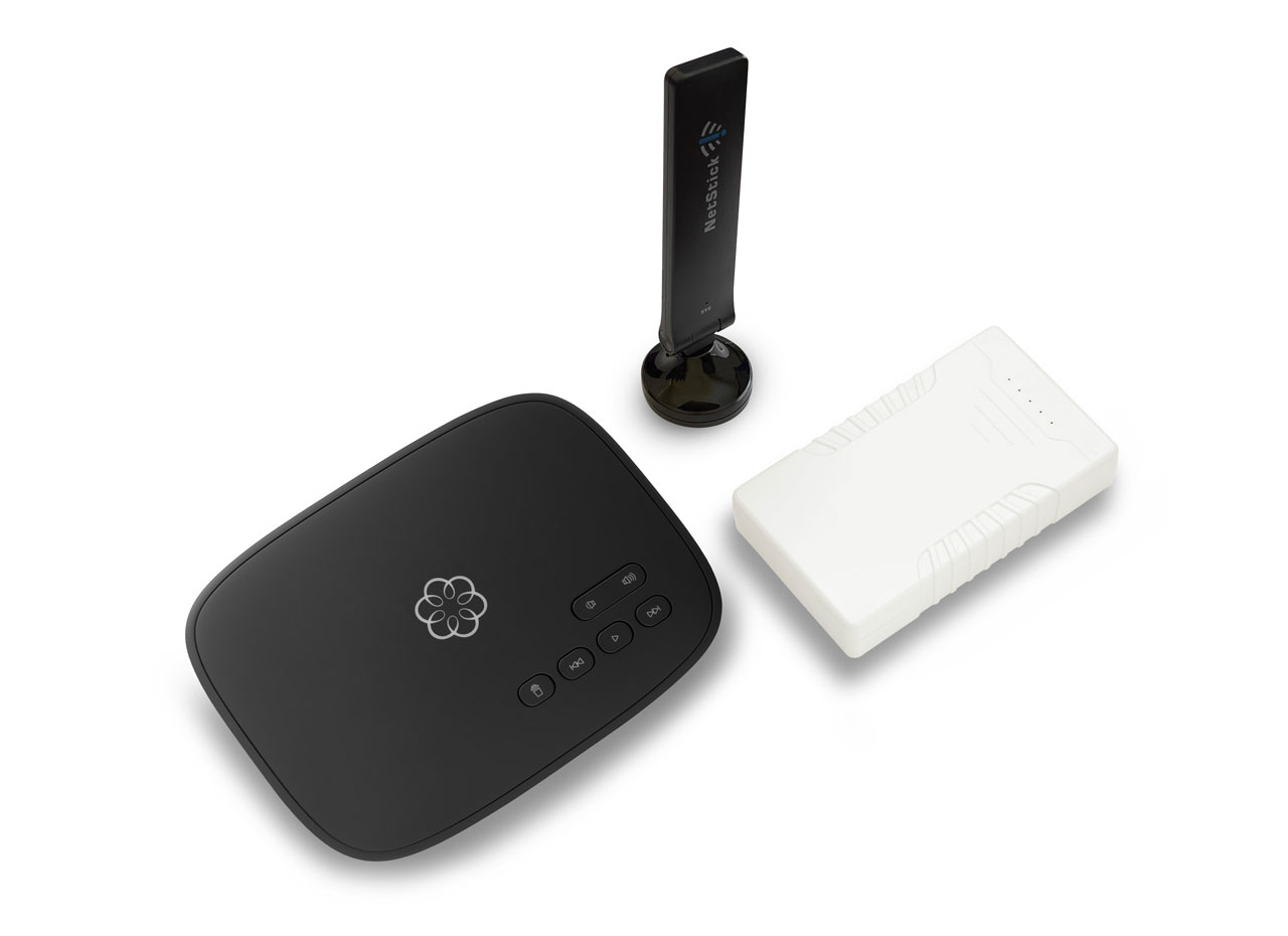 Ooma Telo LTE with battery backup.