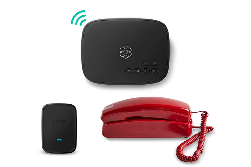 Red Trimline Phone Bundle (Alternate view)