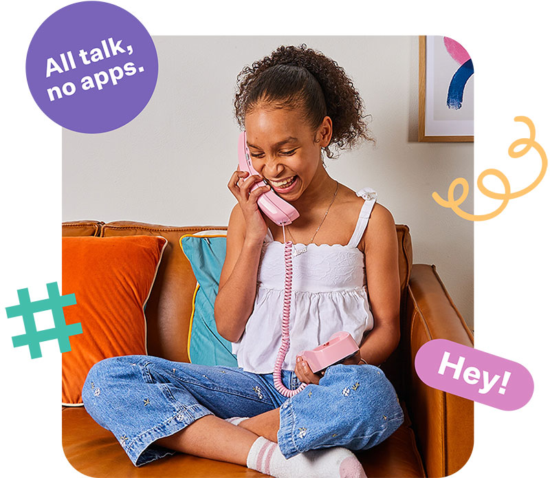 Girl talking on myphone