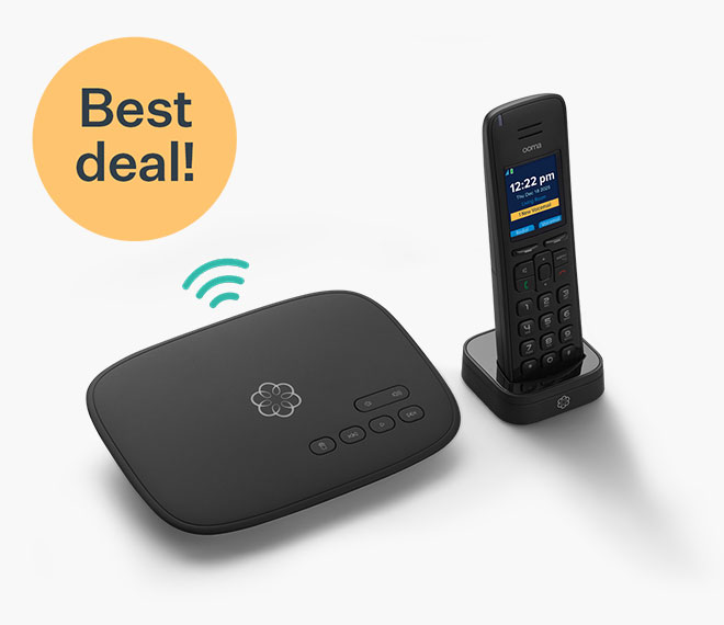 Ooma Telo Air + HD3 handset