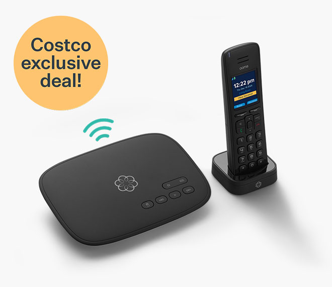 Ooma Telo Air + HD3 handset