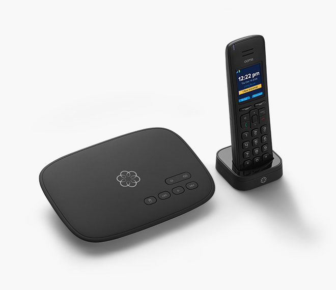 Ooma Telo + HD3 handset