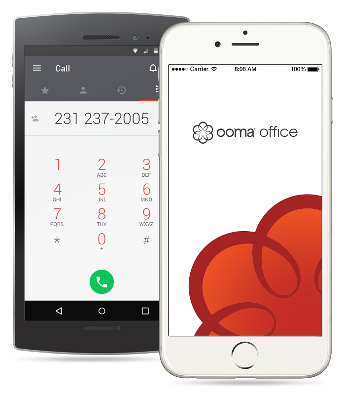 remote access with ooma office mobile app