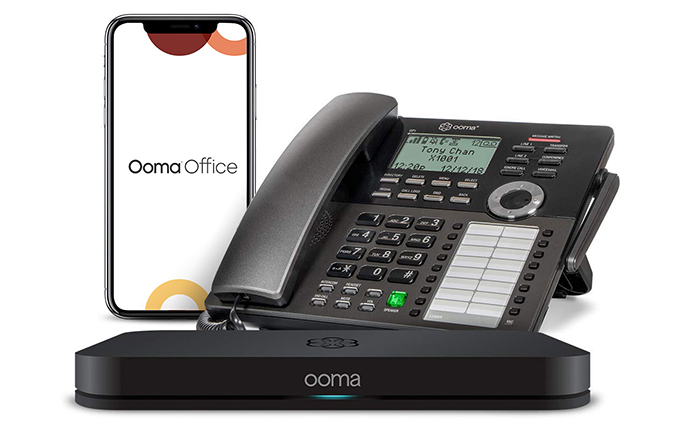 Ooma cloud phone B2B sales