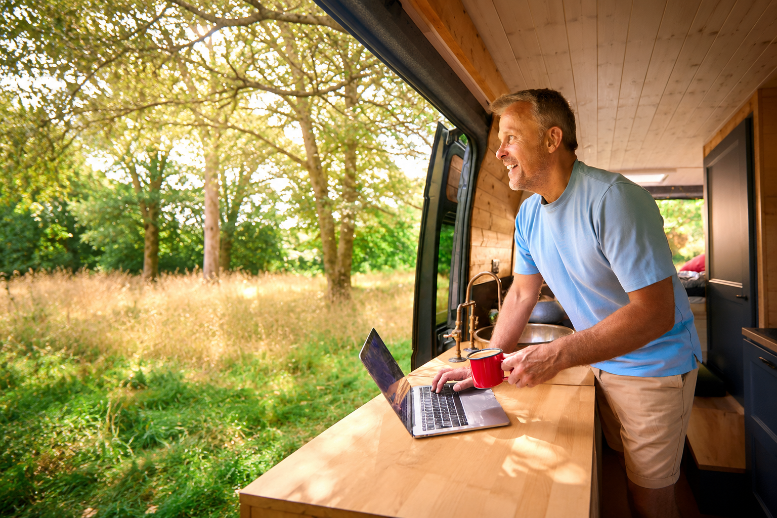 recent post image:Living off the grid doesn’t mean living disconnected