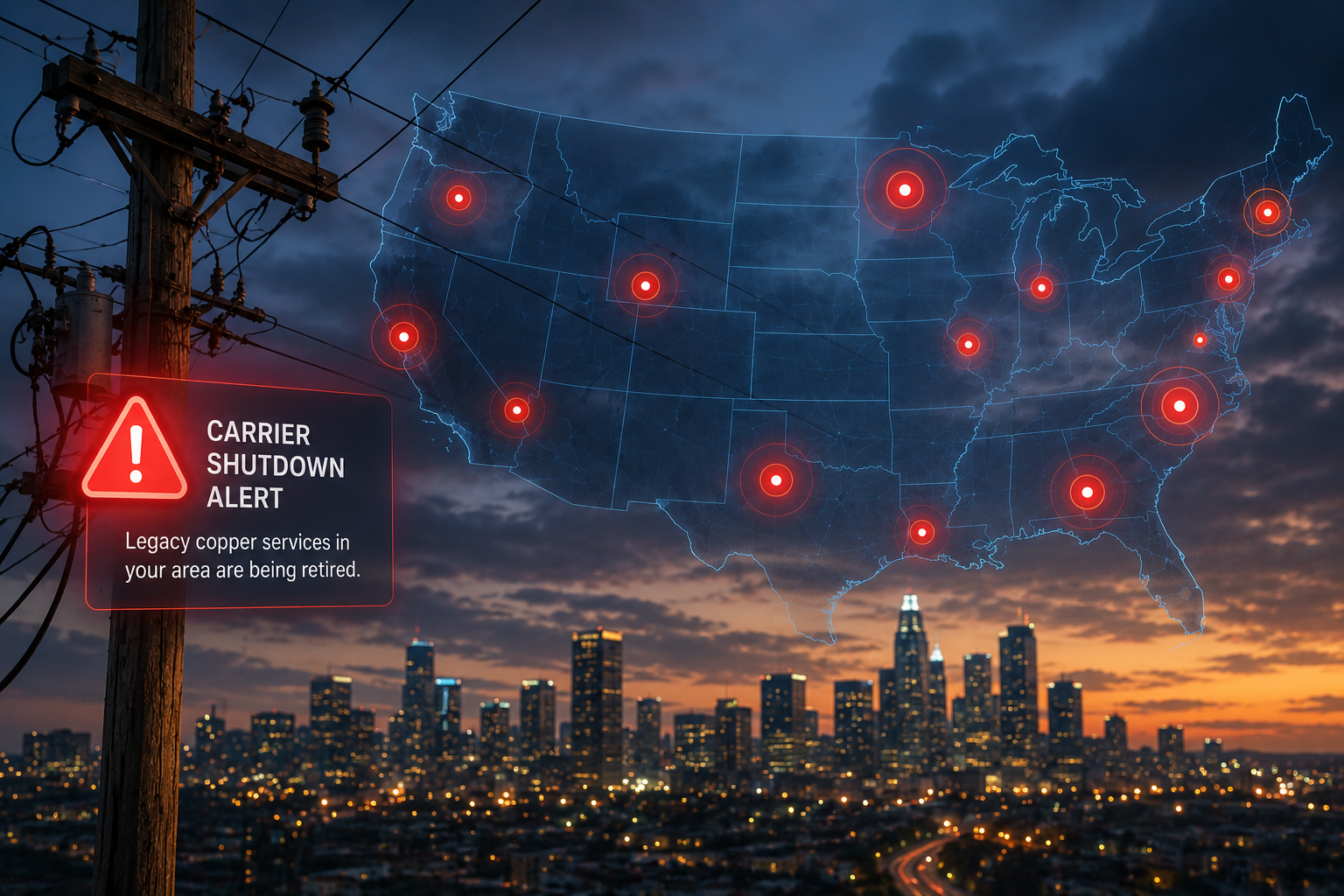 Turn the copper shutdown into a revenue opportunity with POTSTracker